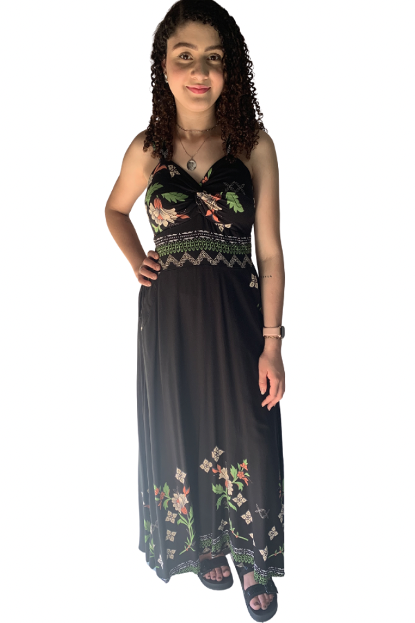 Vestido Celina Longo Floral