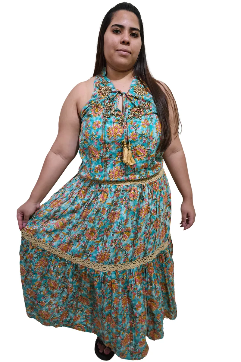 Vestido Aria Indiano Floral